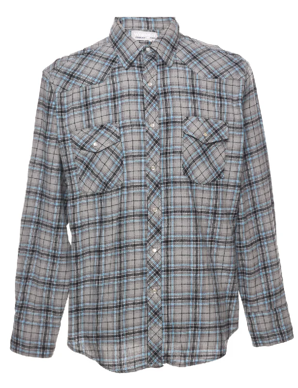 Super Sale Wrangler Checked Shirt - L