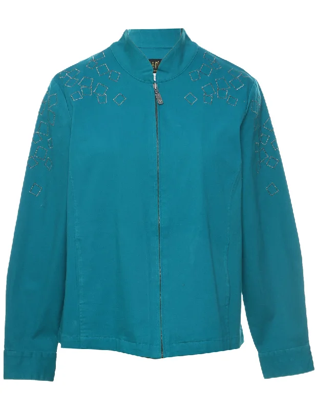 Shop and Save Zip Front Jacket - L