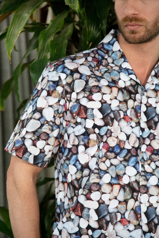 Take Action Men's pebble print shirt