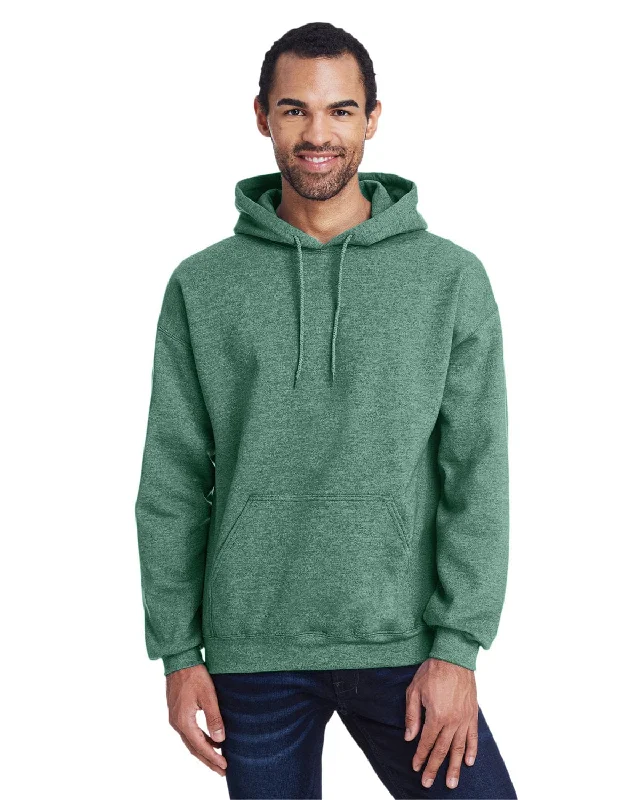 Shop the Weekend Away Gildan Lightweight 50/50 Hoodie Sweatshirt | Hth Sp Drk Green