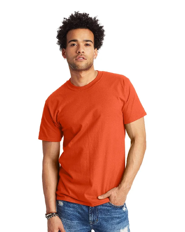 Extra Savings Hanes Beefy-T T-Shirt | Orange