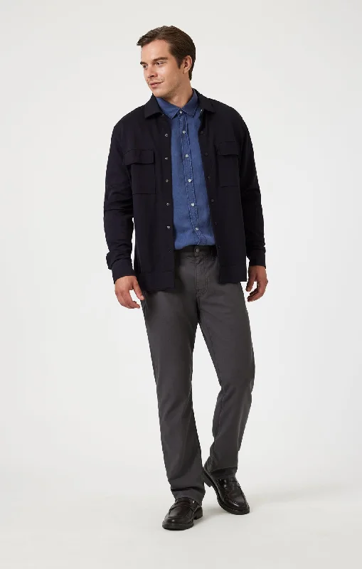 The Best Deal ZACH STRAIGHT LEG IN ASH LUXE TWILL