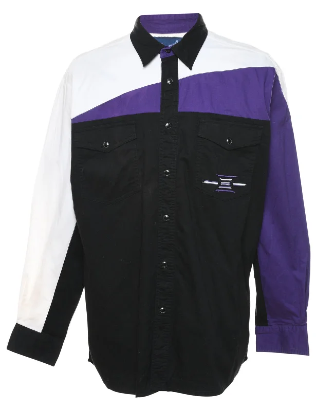 Friends and Family Sale Wrangler Black Western Shirt - L