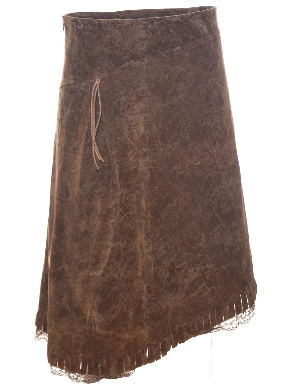 Year-End Sale Velour A-line Skirt - M