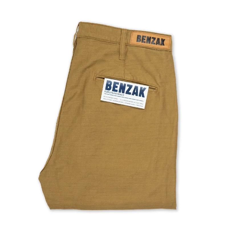 Exclusive Weekend Offers Inside BC-03 STRAIGHT CHINO 10 oz. golden brown military twill (lot 2024)