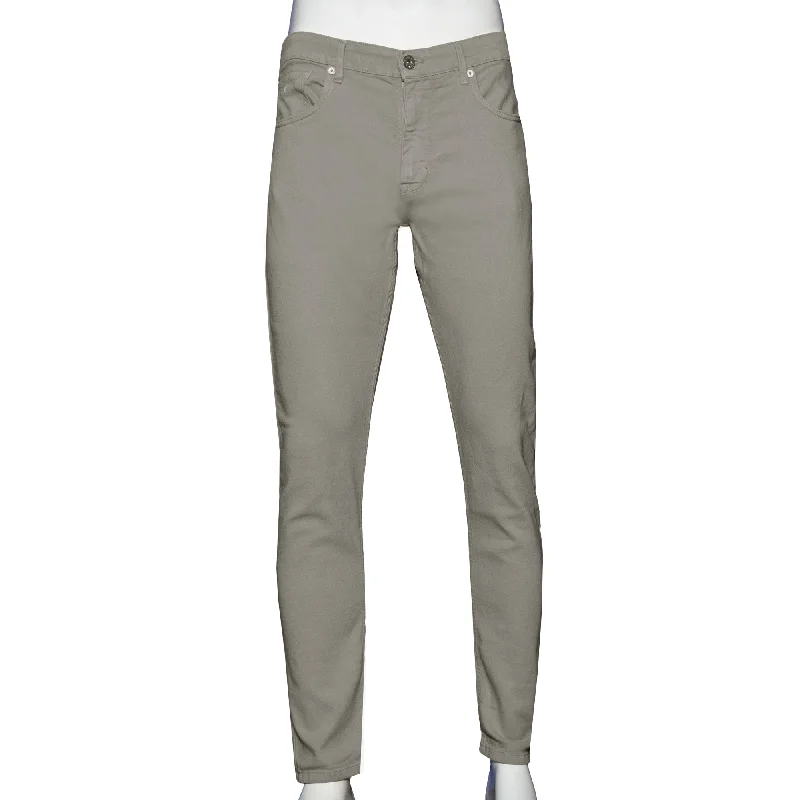 Celebrate the Weekend with Discounts Soft Stretch Slim Fit Jeans - Grey