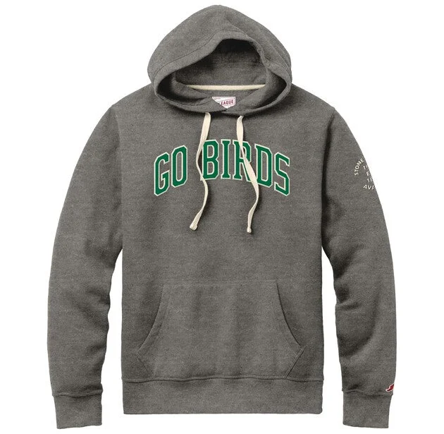 Exclusive Weekend Offers Inside Go Birds Stadium Hoodie - Phys Ed Gray