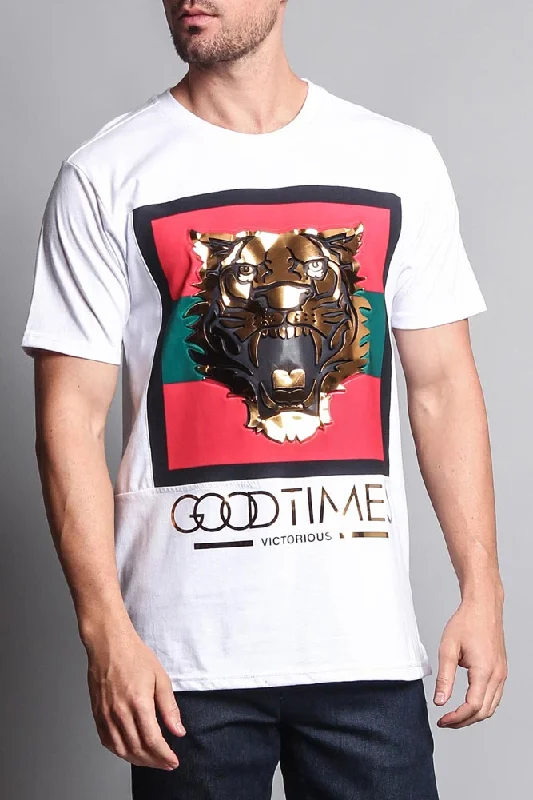 Weekend Discounts to Love Good Times Tiger T-Shirt
