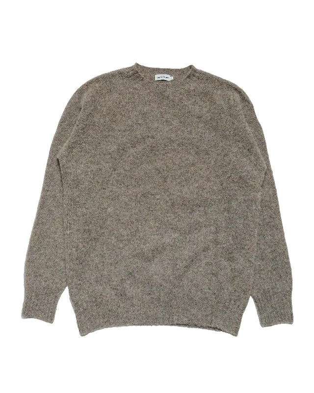 Daily Deals Lost & Found Shaggy Sweater Oyster