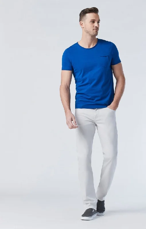 Final Clearance ZACH STRAIGHT LEG IN OYSTER MUSHROOM TWILL