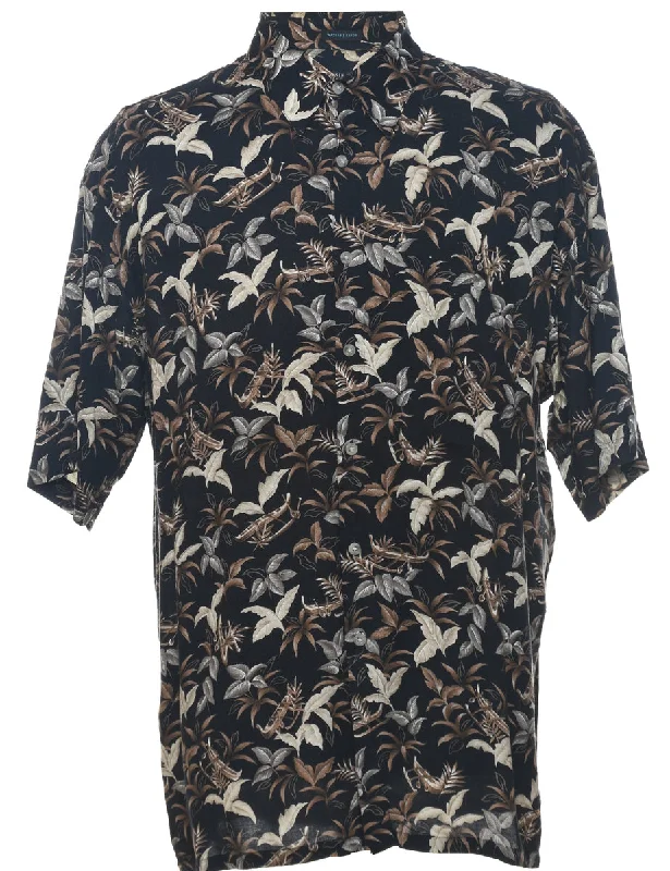 Major Savings Van Heusen Hawaiian Shirt - L