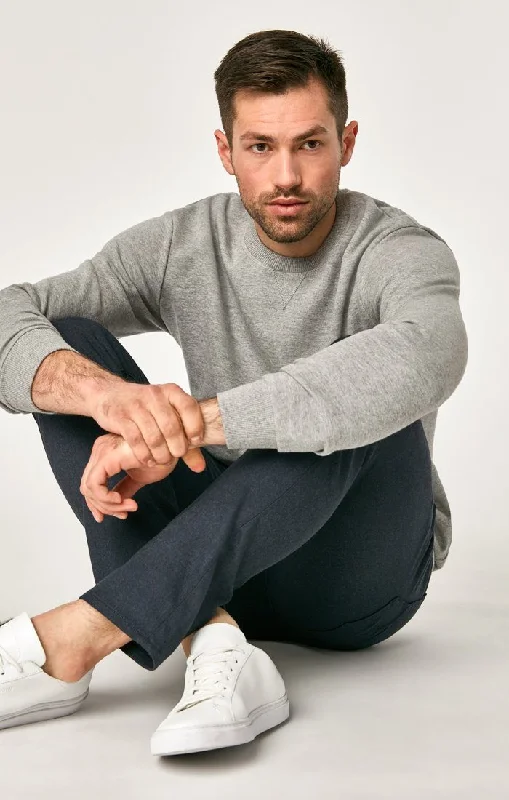 Weekend Specials You Can't Miss MARCUS SLIM STRAIGHT LEG IN NAVY FEATHER TWEED