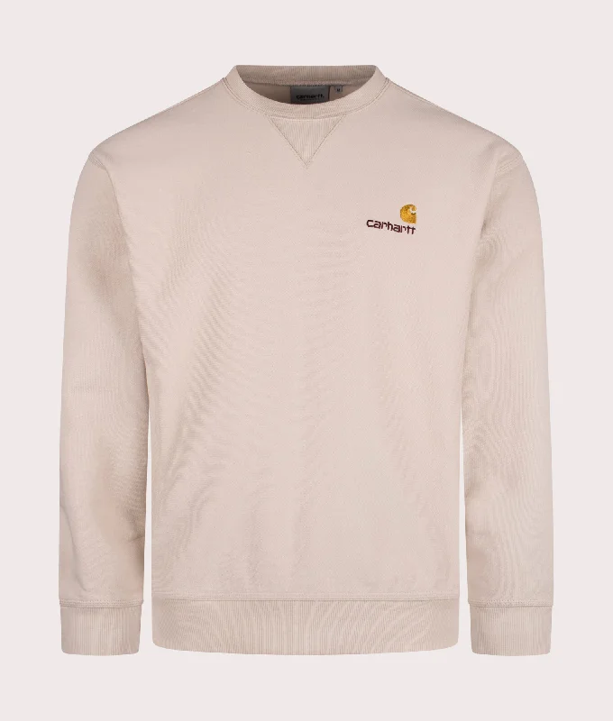Get It Before It’s Gone Relaxed Fit American Script Sweatshirt