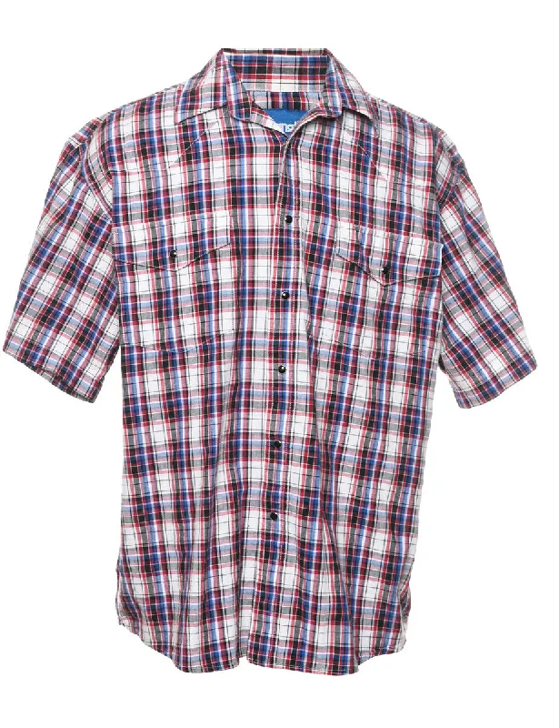 Price Drop Alert Wrangler Checked Western Shirt - L