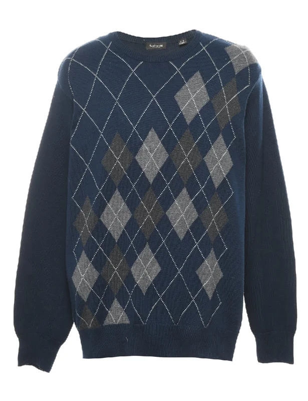 Best Bargains Van Heusen Argyle Jumper - L