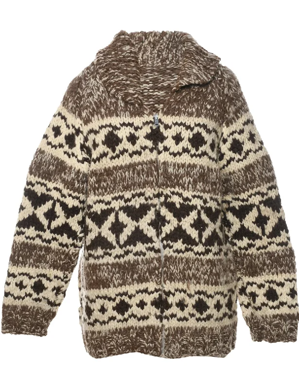 Lowest Price Zip Front Cardigan - L