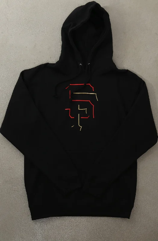 Closeout Deal SF Eclipse (Men's Black/Red Hoody)