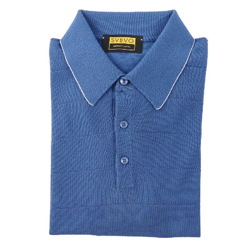 Time-Sensitive Svevo Superfine Cotton Polo Sweater