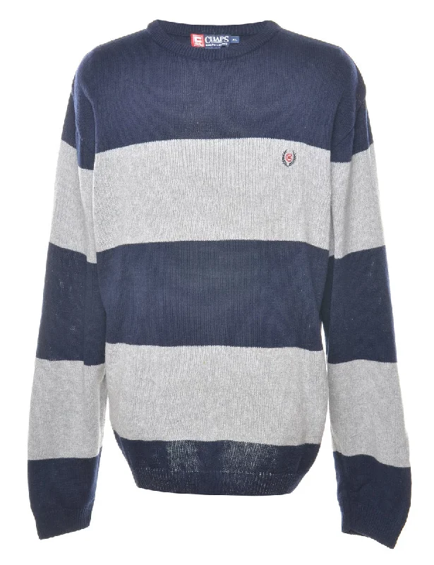 Weekend Savings Sensation Two Tone Chaps Jumper - XL