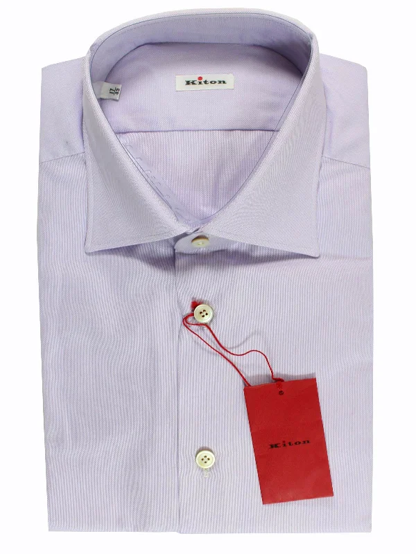 Today Only Kiton Men Dress Shirt Lilac 39 - 15 1/2 SALE