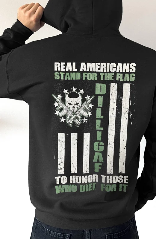 Amazing Deals Stand for the flag Pullover Hoodie