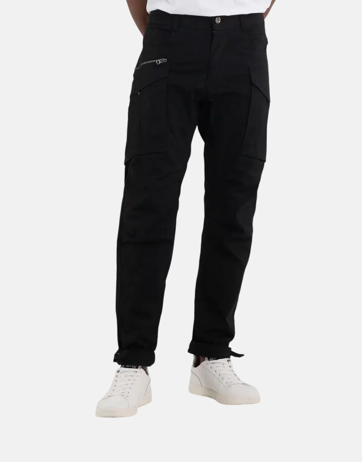 Low Cost Replay Cargo Pants Black
