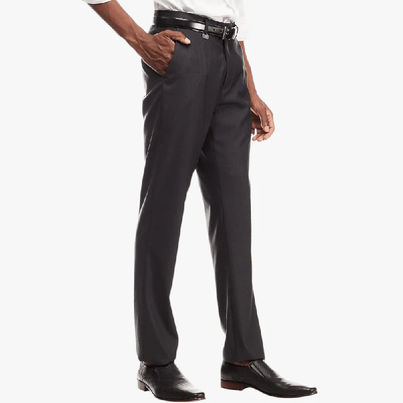 Weekend Discounts to Enjoy Polo Mens Custom Fit Travel Trouser Charcoal