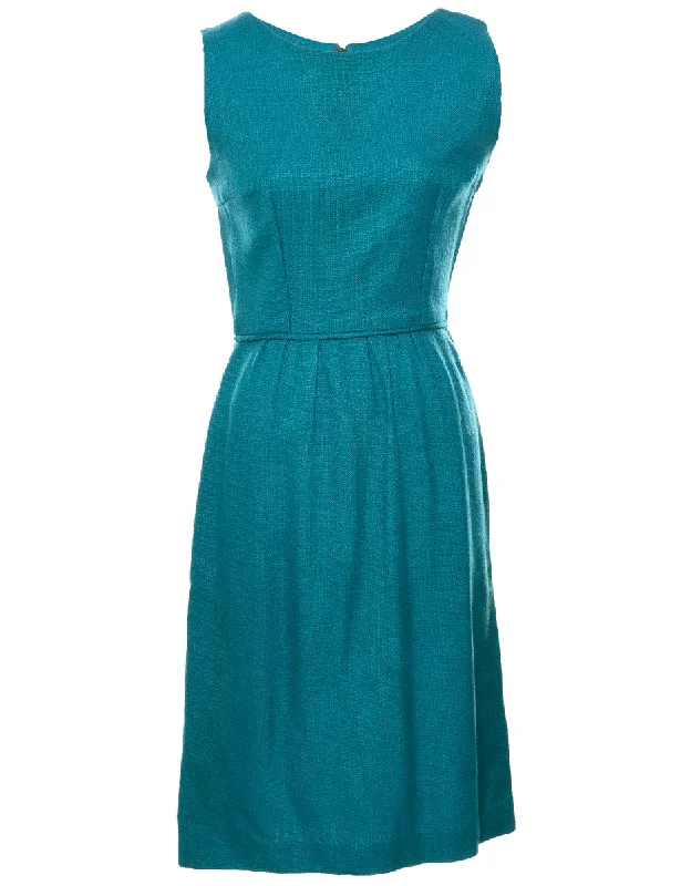 Weekend Deals That Dazzle Turquoise Dress - S