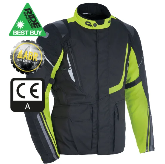 Season Finale Sale Montreal 4 Waterproof Biker Jacket with Elbow & Shoulder Armour by Oxford