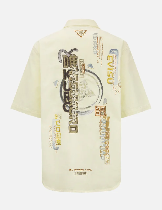 Special Buy Multi-Language Logo Embroidery Shirt Jacket