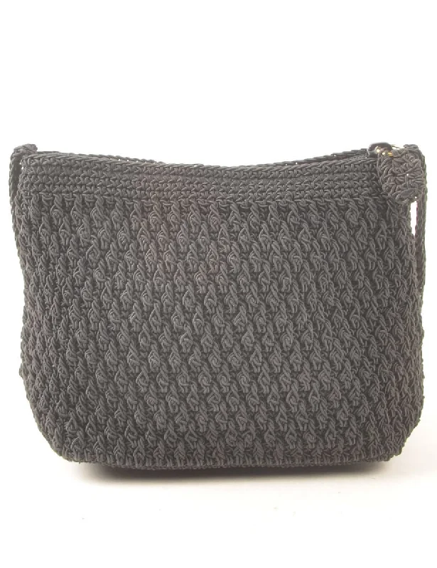Today’s Special Woven Black Bag - S