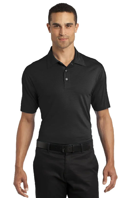 Sale Event Ogio Mens Linear Moisture Wicking Short Sleeve Polo Shirt - Blacktop