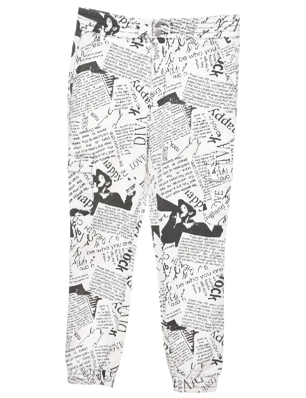 Closeout Deal White Trousers - W34 L26