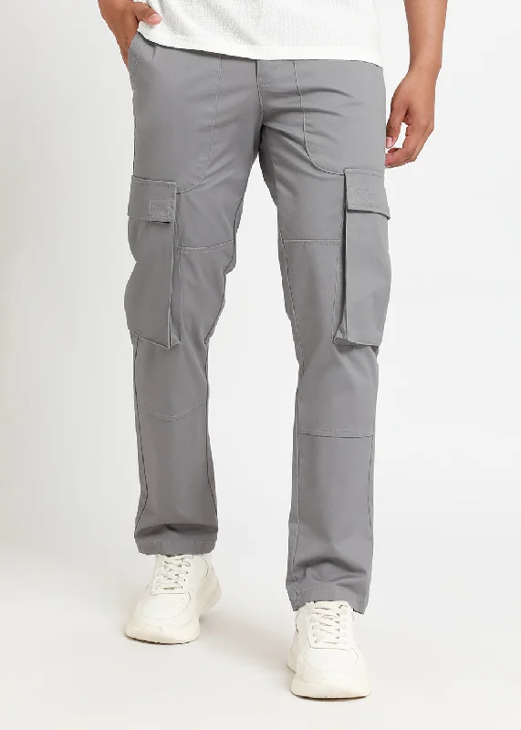 Today's Special Light Grey Cargo Pant