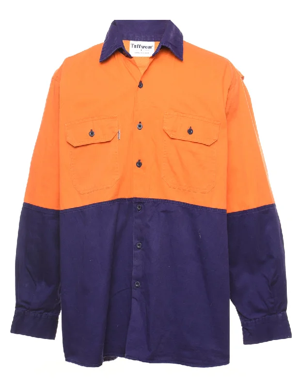 Weekend Savings Delight Two Tone Shirt - L