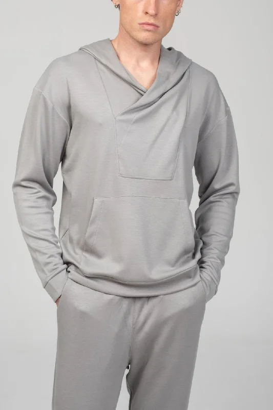 Weekend Deal Weekend Hooded Sweater -  Grey