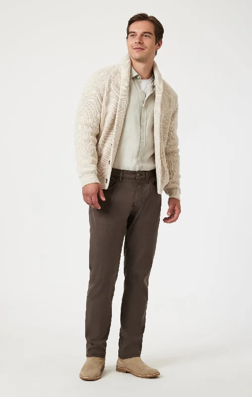 Weekend Shopping Bliss MARCUS SLIM STRAIGHT LEG IN OAK LUXE TWILL