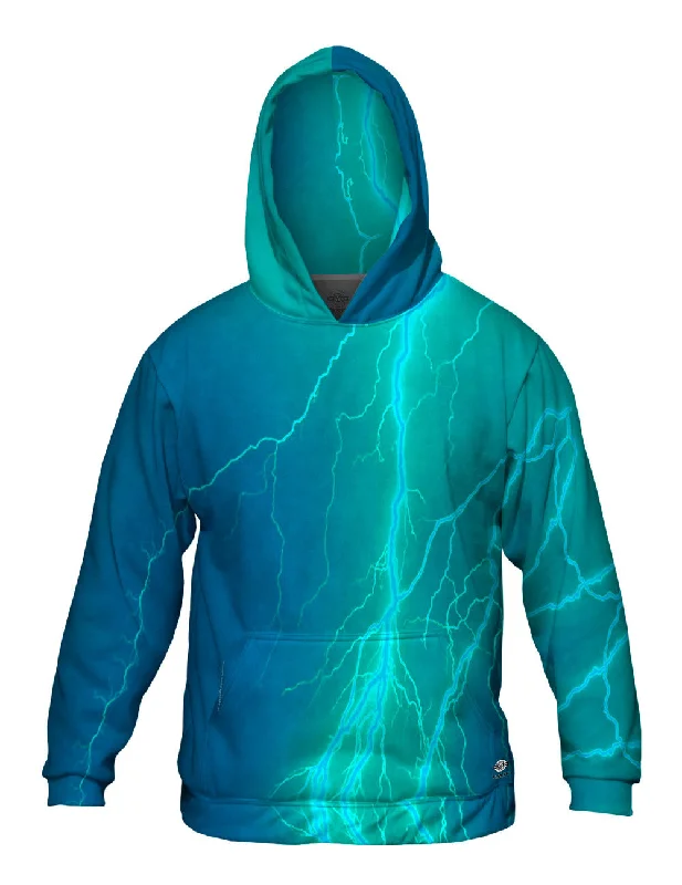 Year-End Sale Lightning Storm Blue Turqouise