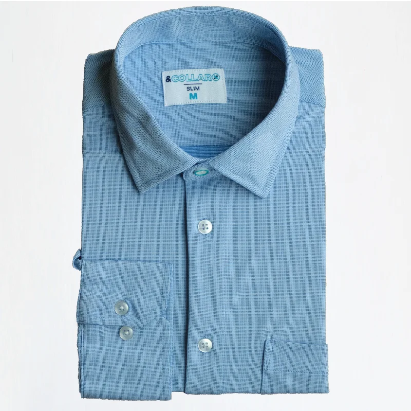 Seasonal Sale Tropic Shirt - French Blue