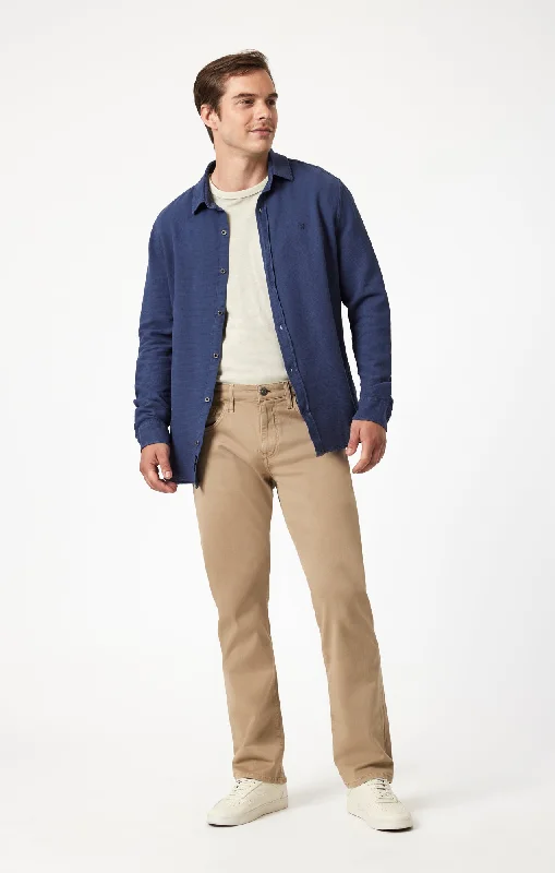 Friends and Family Sale ZACH STRAIGHT LEG IN KHAKI CASUAL TWILL