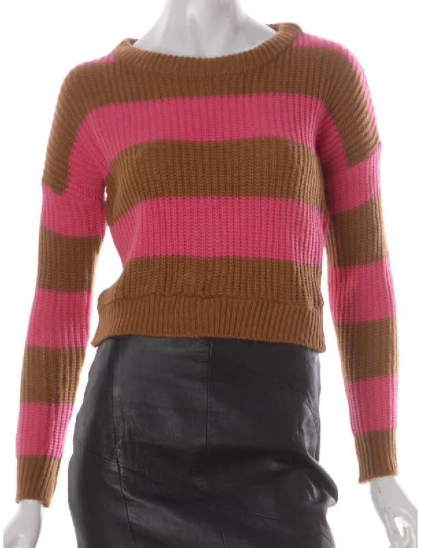 Limited Time Vintage Beyond Retro Label Hari Cropped Jumper