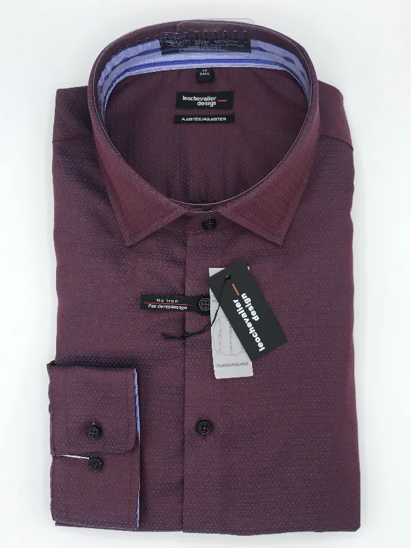Weekend Discounts to Celebrate Leo Chevalier 100% Cotton Dress Shirt - 427167