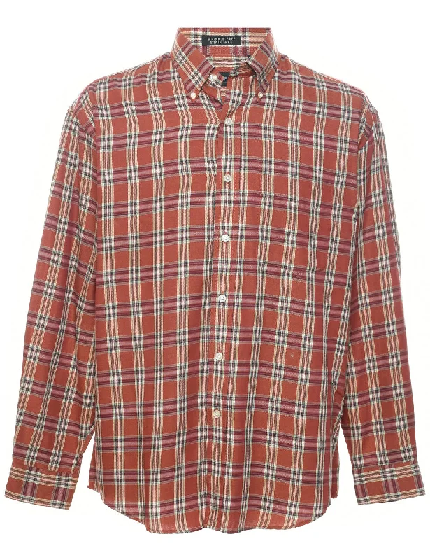 Final Markdown Van Heusen Checked Shirt - M