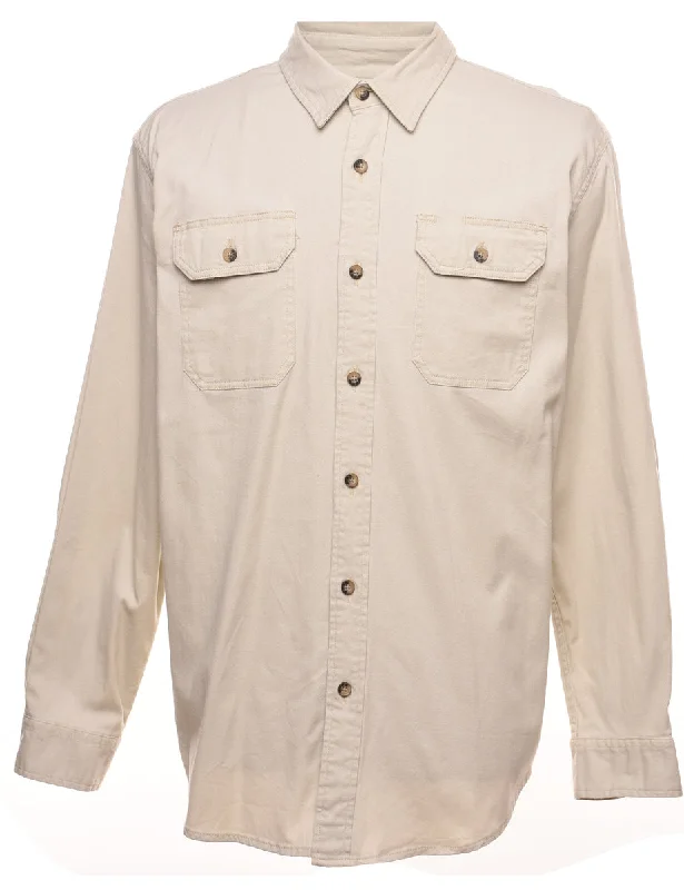 Midnight Sale Wrangler Beige Classic Shirt - L