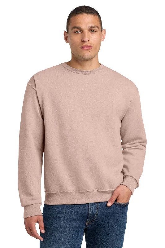 Weekend Bargains to Love Jerzees Mens NuBlend Fleece Crewneck Sweatshirt - Blush Pink Weekend Bargains to Love Jerzees Mens NuBlend Fleece Crewneck Sweatshirt - Blush Pink