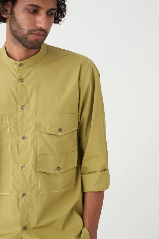 Price Buster Double Pocket Shirt - Moss Green