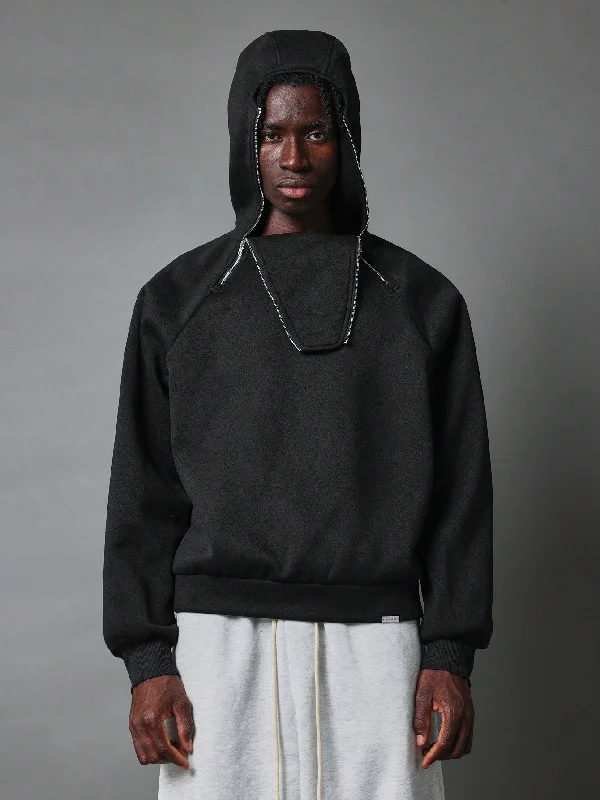 Weekend Specials to Indulge In Regular Fit Zip-Up Mask Hoodie
