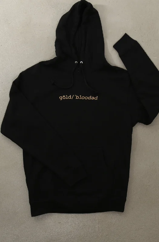 Big Discounts Gold Blooded Definition (Men's Black Hoody)