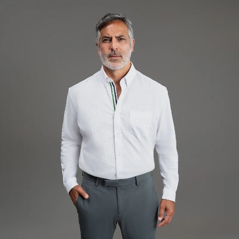 Weekend Bargains to Love Stretch Oxford Mercer Shirt (Ribbon)