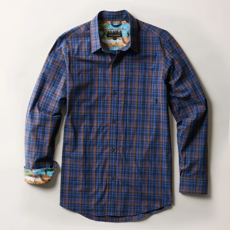 Buy Now Men's Tailwinds Shirt- Lagoon Blue